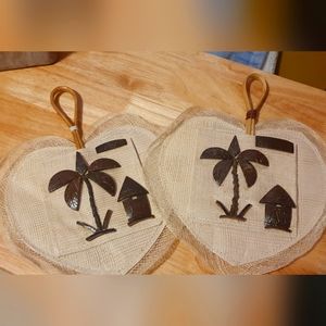 Decorative Coconut fans